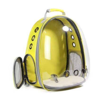 Portable Pet Backpack Carrier Bubble