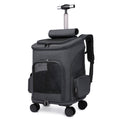 Pet Portable Folding Trolley Backpack