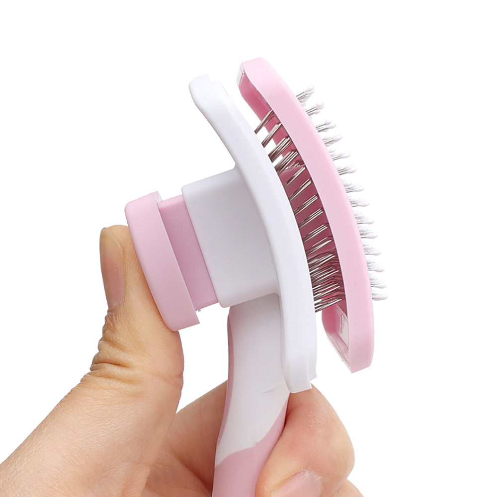 Self-Cleaning Slicker Brush