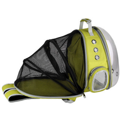 Portable Pet Backpack Carrier Bubble