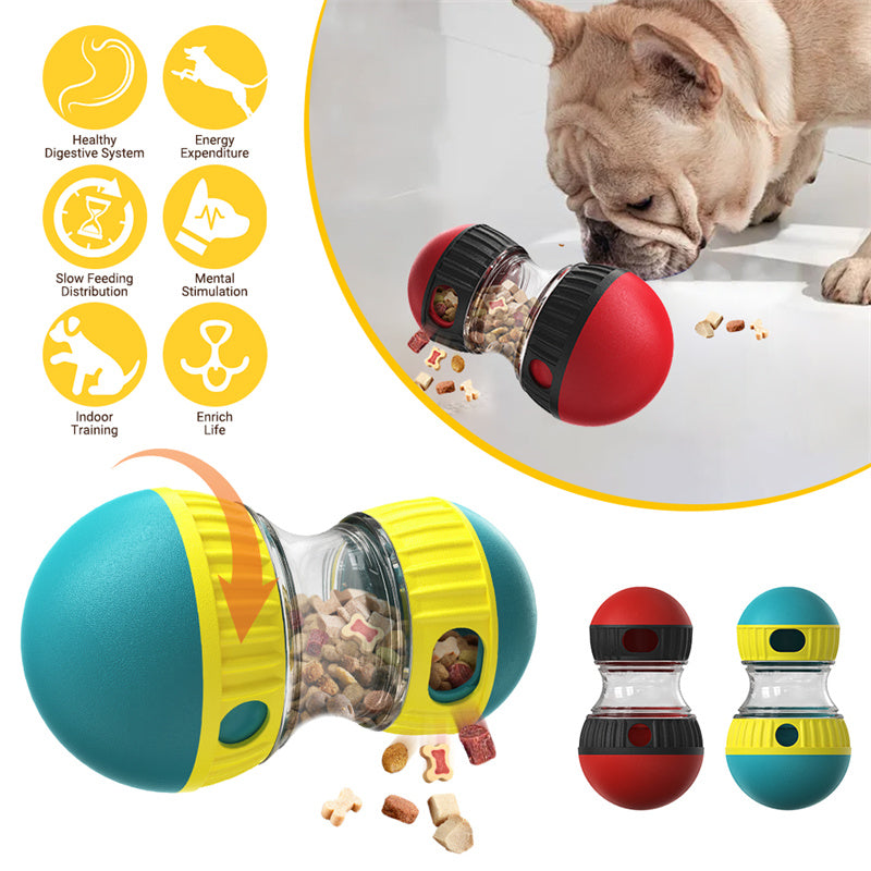 Food Dispensing Dog Toy Tumbler Leaky Food Ball Puzzle