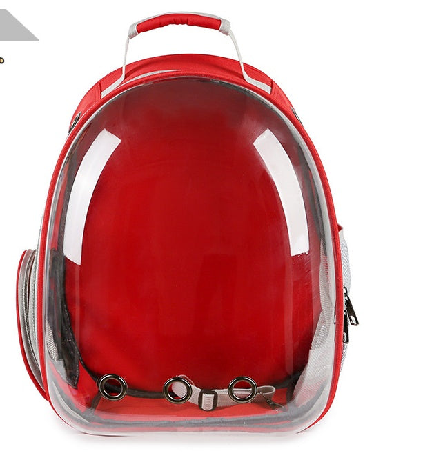 Portable Pet Backpack Carrier Bubble