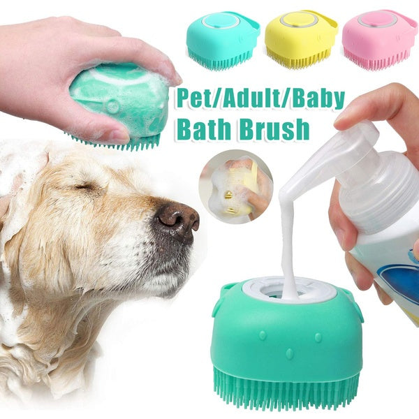 Silicone Bath Comb Brush