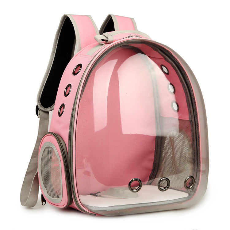 Portable Pet Backpack Carrier Bubble