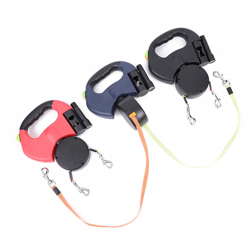 Reflective Dual Pet Leash