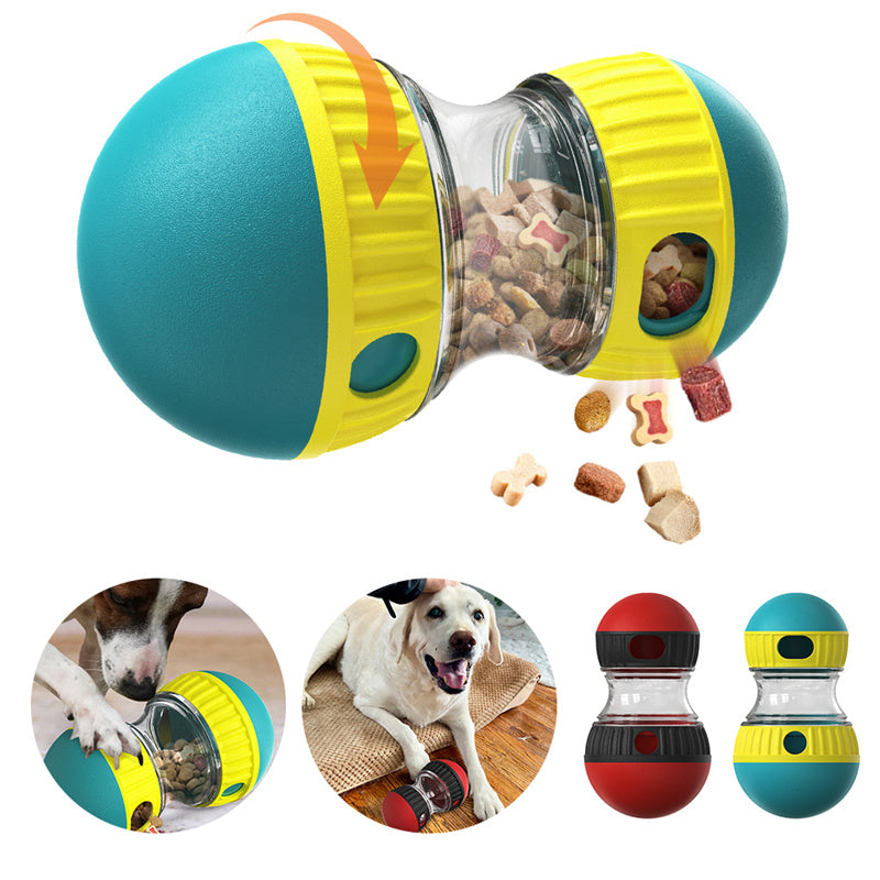 Food Dispensing Dog Toy Tumbler Leaky Food Ball Puzzle