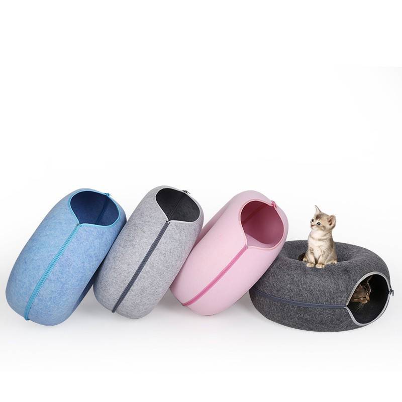 Donut Cat Tunnel Bed